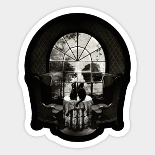 Room Skull Sticker